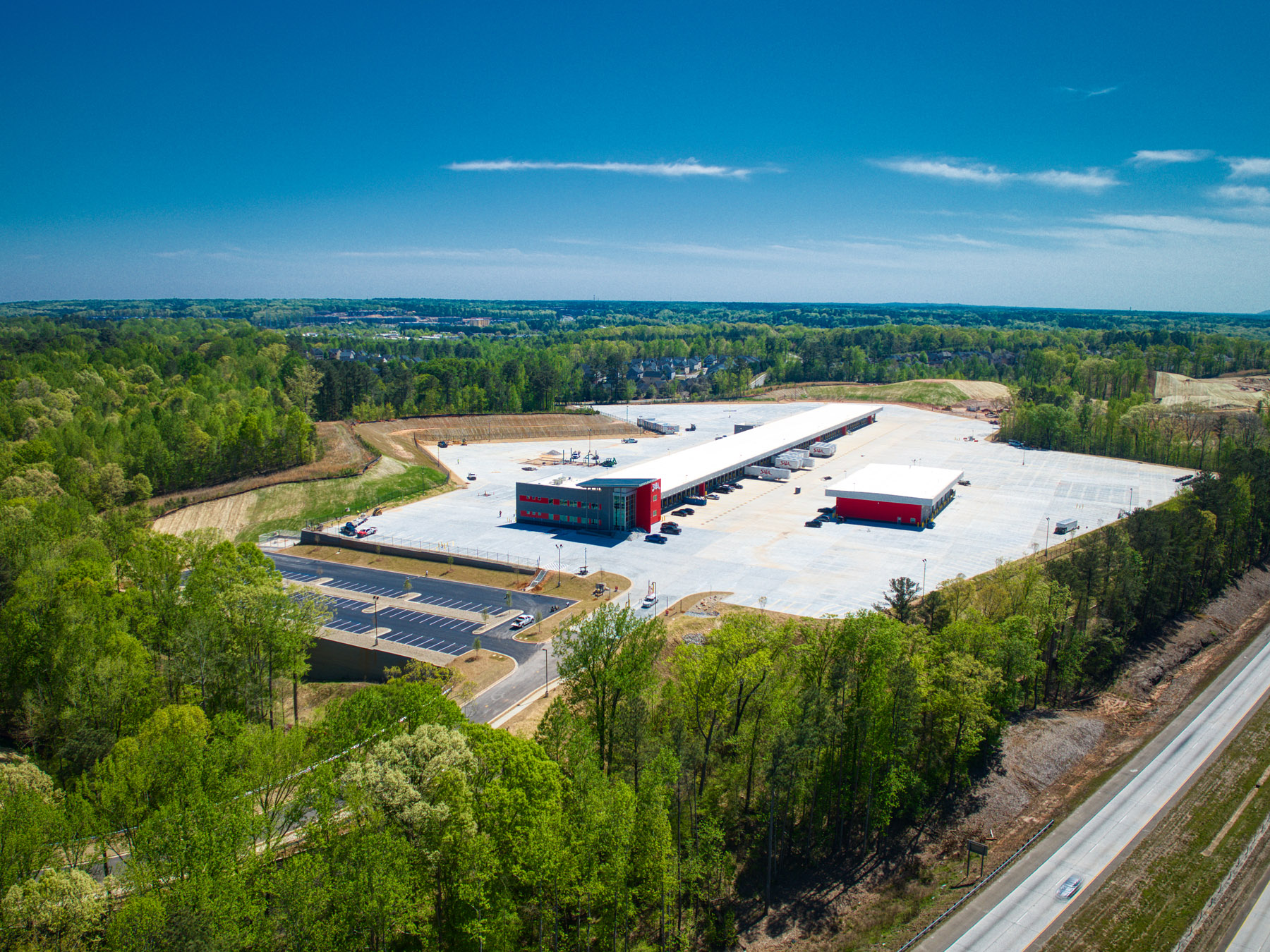 SAIA Buford, GA aerial view