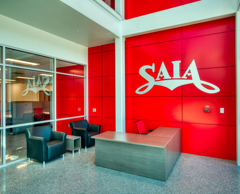 SAIA Buford, GA reception area