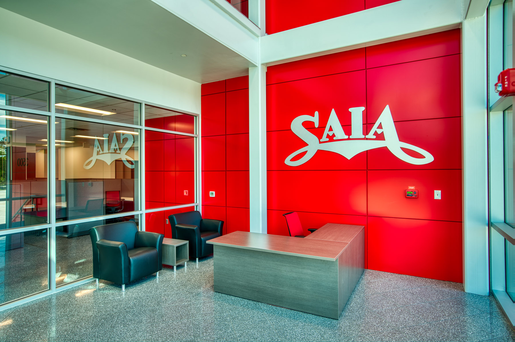 SAIA Buford, GA reception area