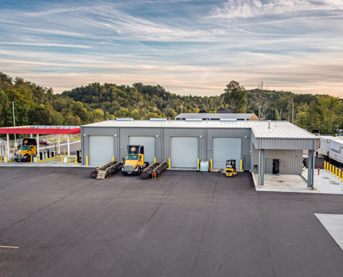 Estes, Knoxville, TN, exterior view of shop