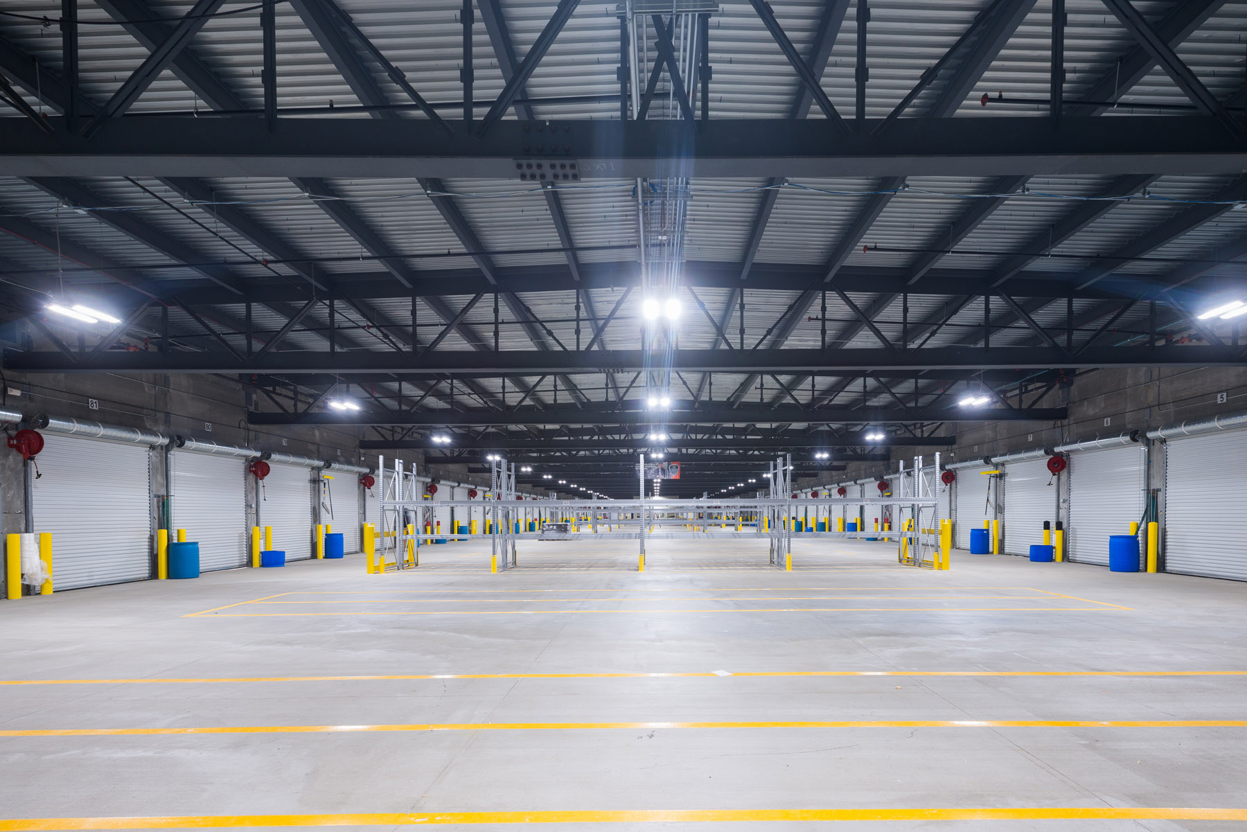 ODFL Lakeville, MN, loading dock interior