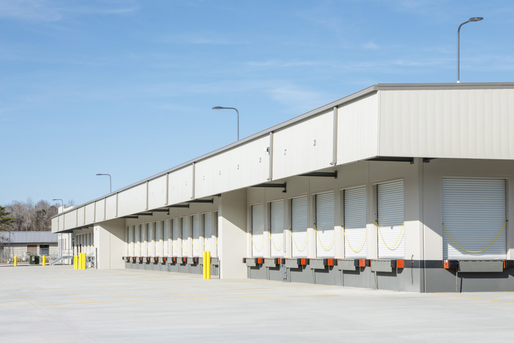 ODFL Columbia, SC, loading dock exterior