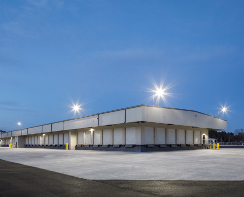 ODFL Columbia, SC, loading dock exterior