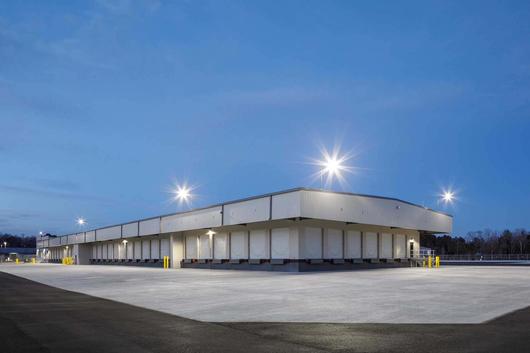 ODFL Columbia, SC, loading dock exterior