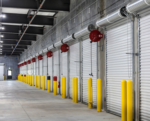 ODFL Katy TX, interior loading area