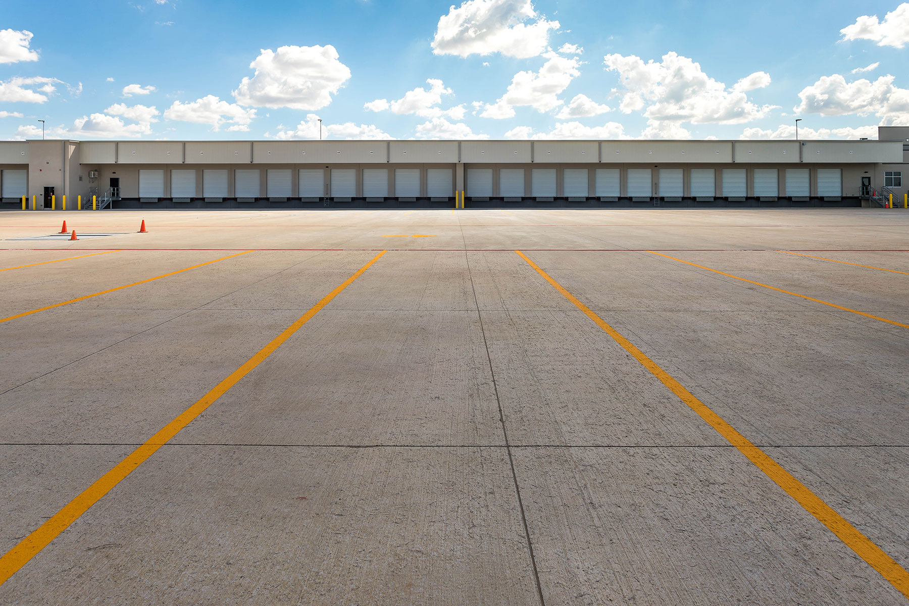 ODFL Katy TX, loading bay doors